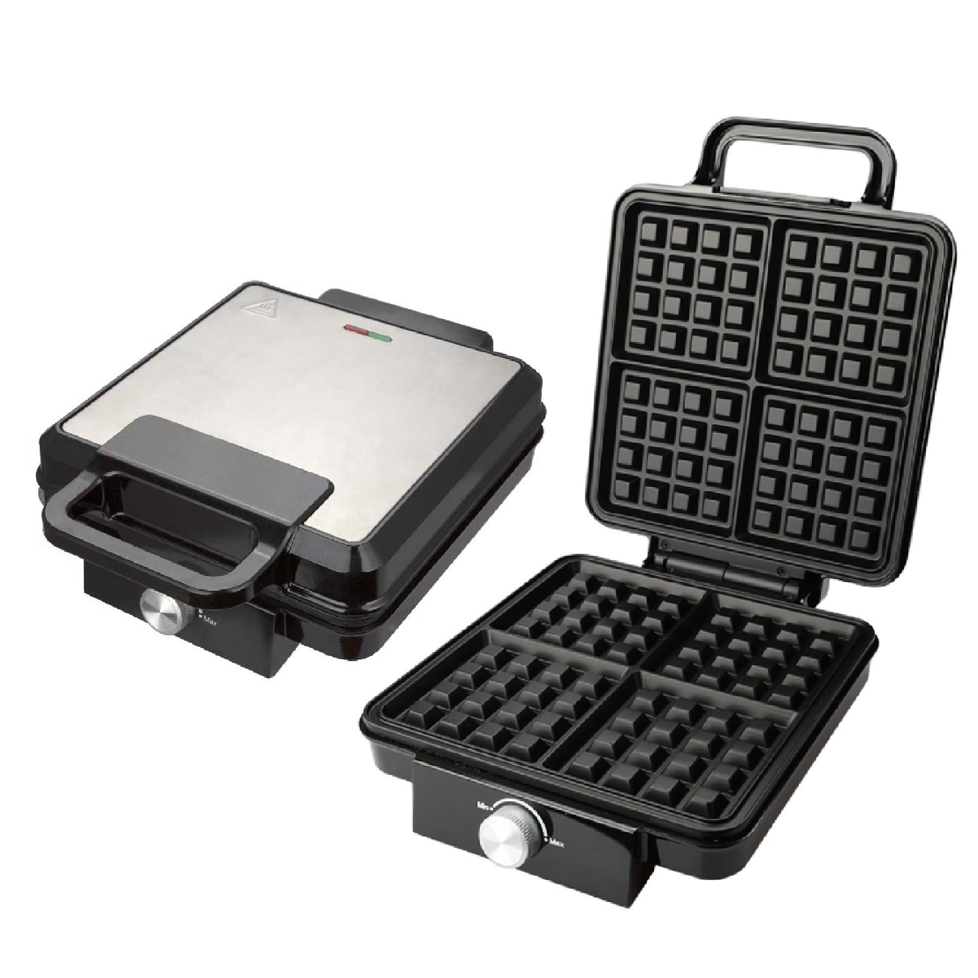 Waffle Iron Belgian - Бельгийская вафельница из нержавеющей стали на