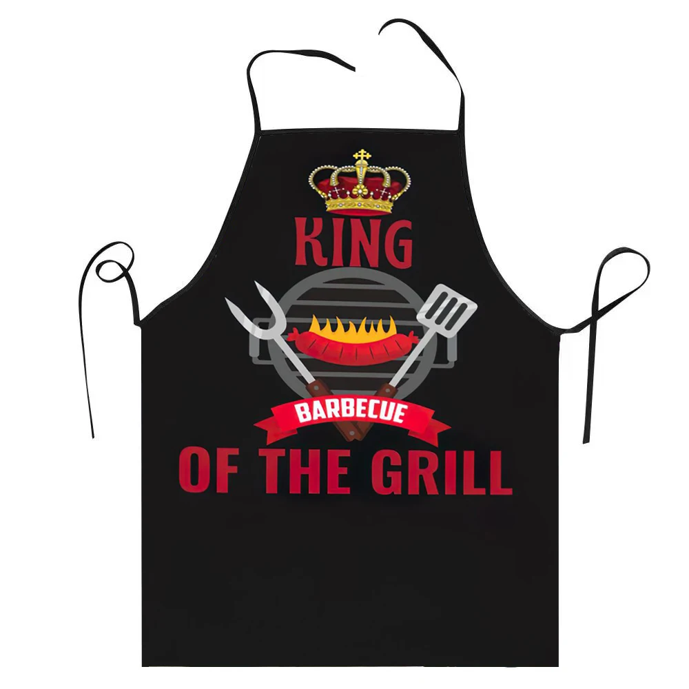 Kitchen Appliances Hobart - Фартук-нагрудник BBQ Master King Of The