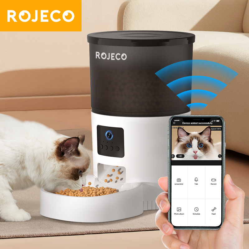 Kitchen Appliances Video - ROJECO автоматическая кормушка для кошек с