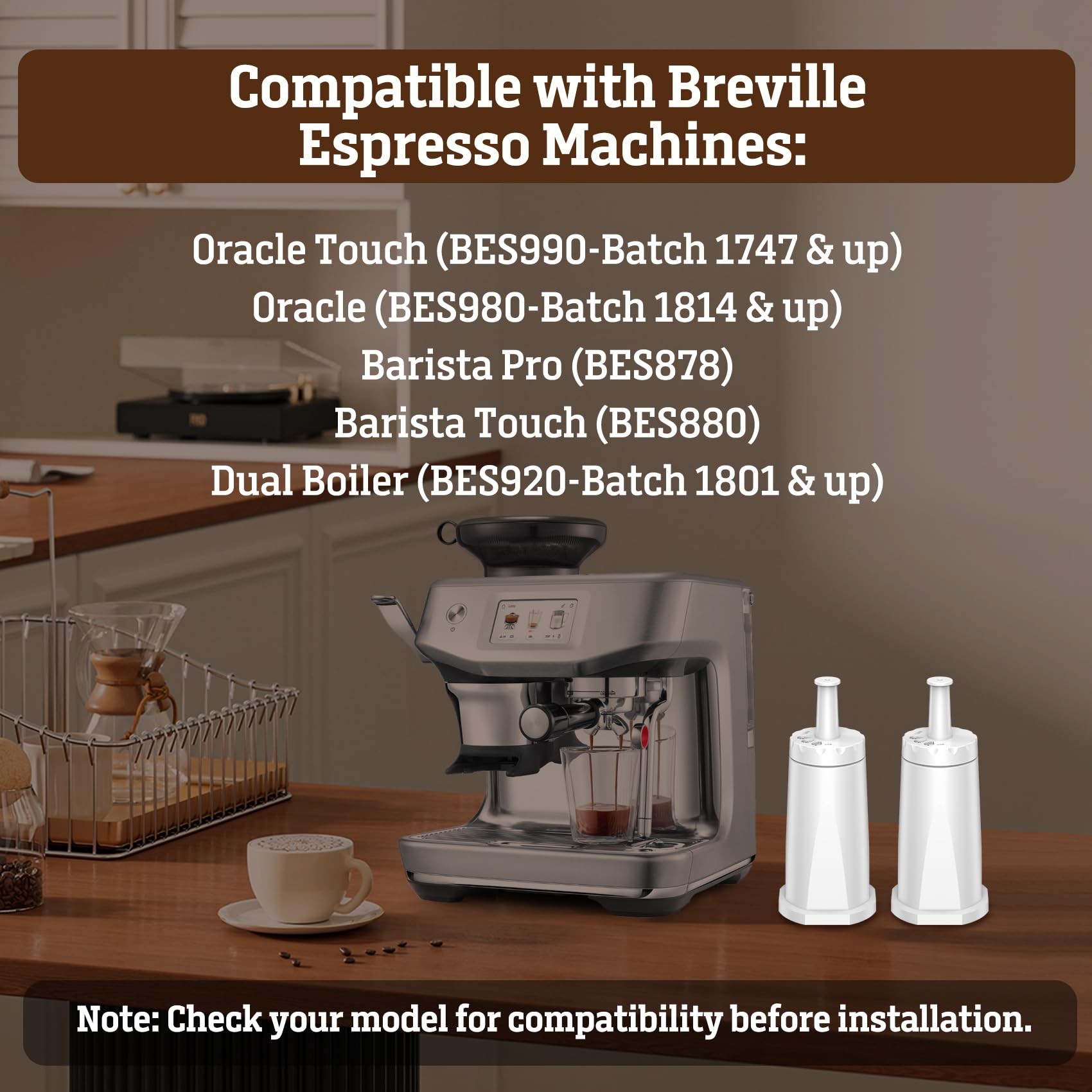 Фильтр для воды 12-1 шт. для э – обзор и цена Breville Espresso Barista Touch